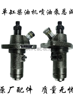 常柴单缸柴油机油泵总成 常发原厂S195 S1105 ZS1115高压柱塞配件