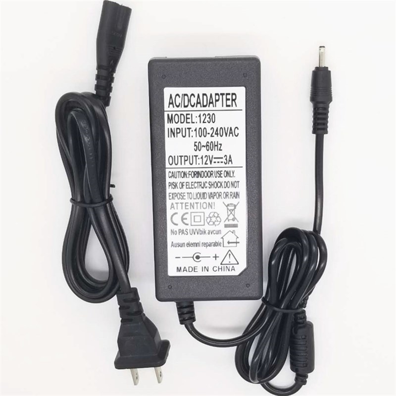 适用英特尔N3450笔记本电脑开关电源适配器线12V2A3A小口充电器线