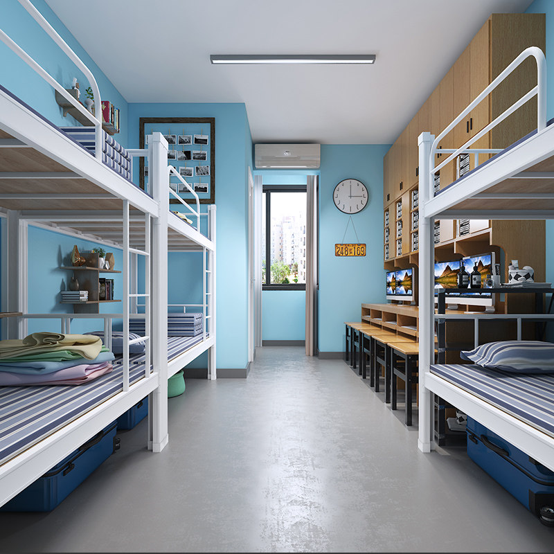 苏美特双层上下铺铁床高低床员工学生宿舍床公寓工地工人用铁架床,标准件/零部件/工业耗材,输送带/传送带,淘宝优惠券,粉丝福利购,淘宝优惠卷