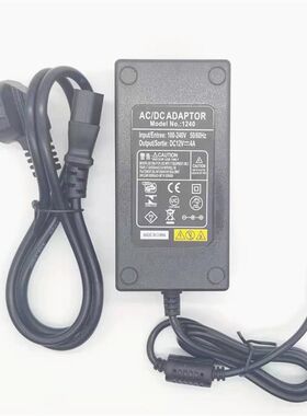 Roland罗兰数码电子钢琴FP-10/7F/47/80/90开关电源12V4A适配器线