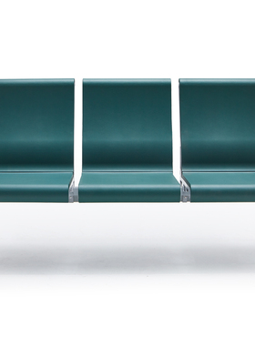 PU候诊椅聚氨酯排椅自结皮等候椅机场椅3人多人排椅等待椅连联椅