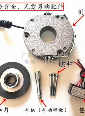 SDZ1-08电磁失/断电制动器YEJ80-4 0.8KW芜湖大中电磁刹车线圈/片