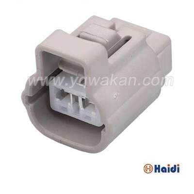 DJ7025B-2.2-21 灰色2孔防水汽车接插件 2P含端子 6189-0100