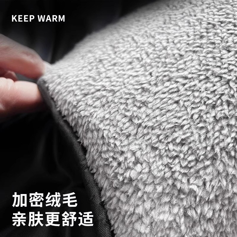 电动车挡风被印花款电动摩托车全包防水防雨一体罩加绒加厚秋冬季