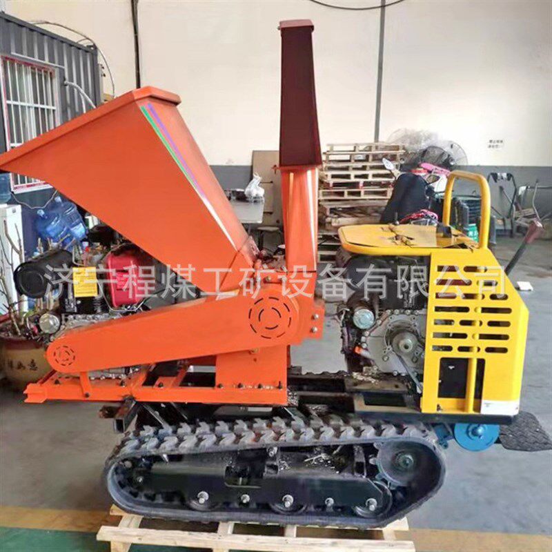 程煤果枝枝条切碎机自进料树木枝条打碎机 干湿枝