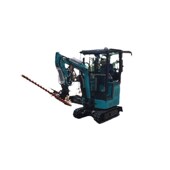 绿篱剪挖机绿篱机市政园林绿化大量修剪工割台式 绿篱机边坡打草机