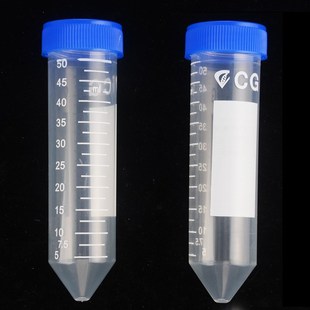 CG螺口尖底塑料离心管50ml锥底灭菌ep管25支 2263Crystalgen 包23