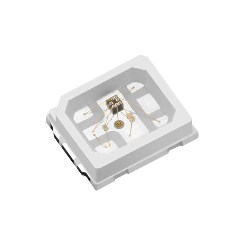 2835RGB幻彩灯珠 可实现七彩幻彩同步 兼容WS2812/SK6812快闪慢闪