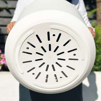 魔润透气大口径加厚花箱树脂塑料仿陶瓷家用圣诞树果树花盆特大号