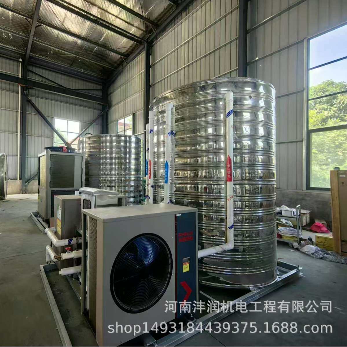 空气能一体机直供式热水系统商用热水一体机便捷系统无需安装热泵