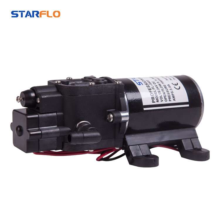 starflo小型开水蒸汽机增压水泵达福乐微型直流隔膜泵农用小水泵