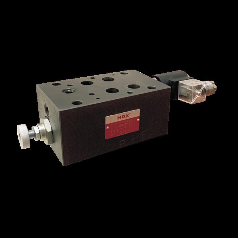 新款HDX单向节流MSF-03T/02T/03P/02P-NO/NC叠加式电包邮