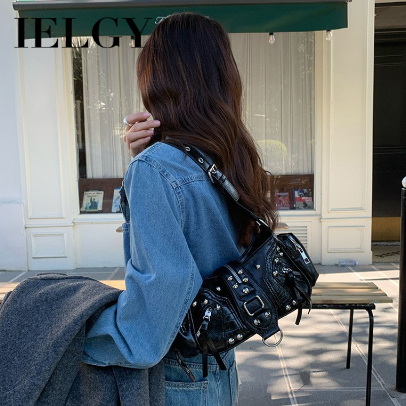 甜酷辣妹腋下包033412