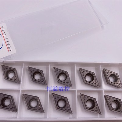 BOBWW 金属陶瓷刀片 DCMT11T304-HQ BN80 加工钢件 数控刀片