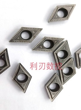 内镗孔55度菱形数控刀片DCMT11T304/11T308-MT金属陶瓷CT3000钢件