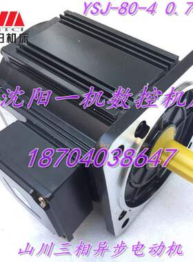 中捷摇臂钻床 Z3040 Z3050 山川电机 夹紧电机 YSJ-80-4 0.75KW
