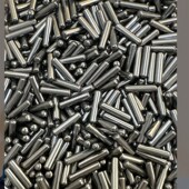 定位销 2.5 球头 轴承钢圆柱销 滚针1 销子 圆头 1.5