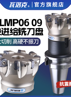 瓦洛克快进给双面铣刀片BLMP0603R刀盘BLMP0904R开粗铣TEBL铣刀盘