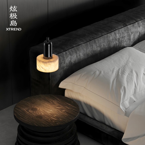 西班牙天然云石床头吊灯