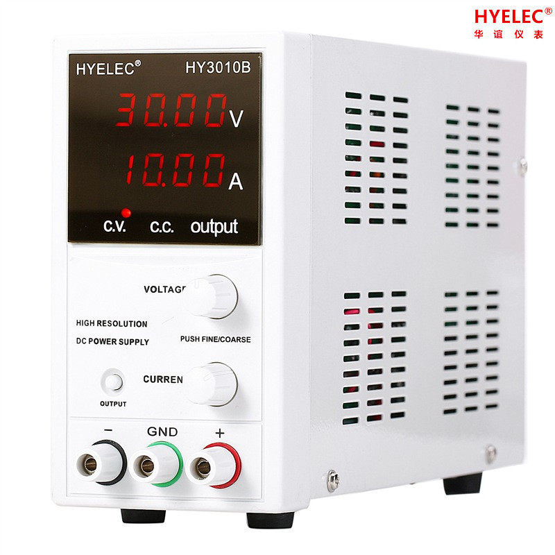 华谊 HYELEC 3010B直流稳压电源手机维修工业检测30V10A万用表线