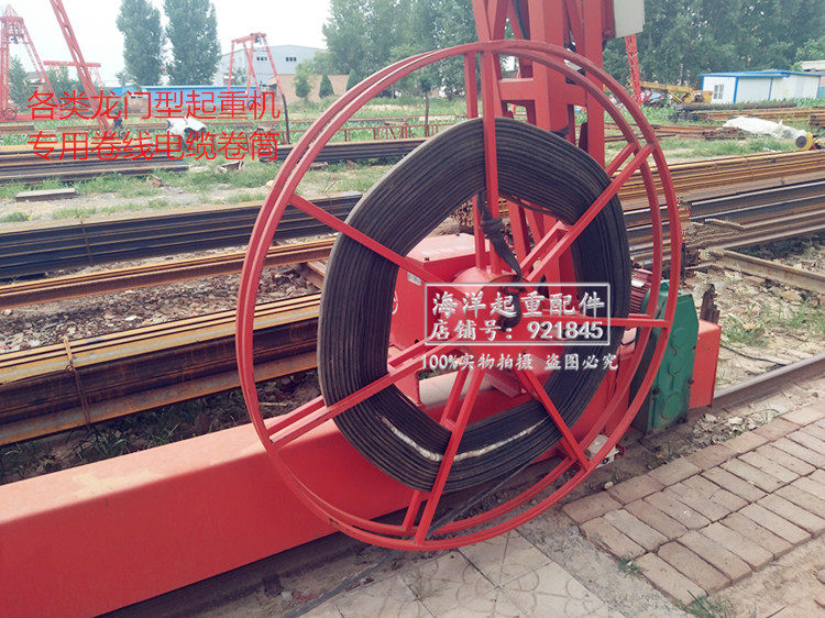 各种龙门起重机用电缆卷筒 滚筒卷线器卷弹簧发条式盘线器JTD系列