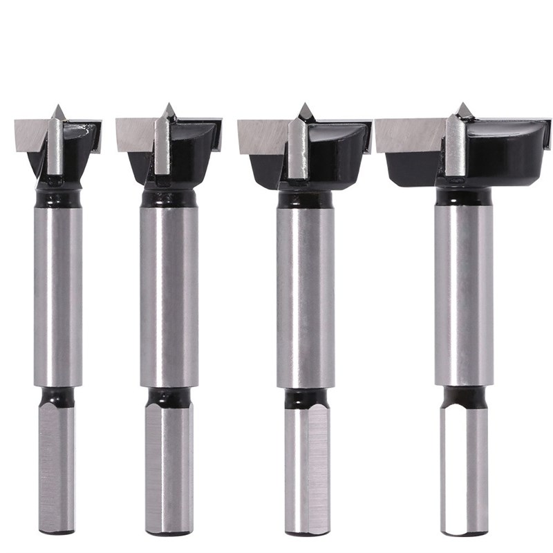 工业级三角柄质合金木工钻头平木材开孔器铰链开孔工硬具翼钻