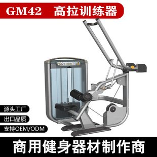 高低拉训练器生产厂家商用背部力量训练器健身房坐式高位下拉器械
