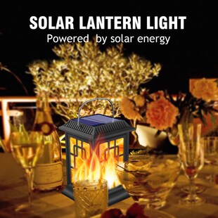 太阳能火焰灯火把灯户外壁灯花园灯吊灯庭院灯草坪灯插地灯火炬灯