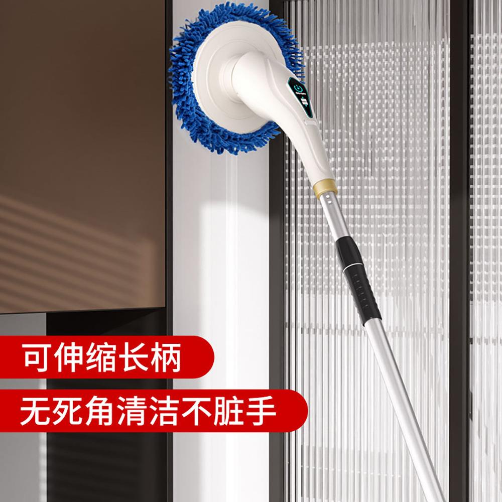 德国电动拖把刷子懒人家用全自动旋转清洁刷洗窗户玻璃擦地板机器
