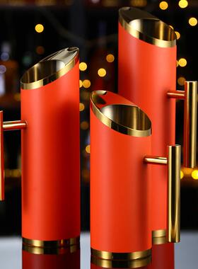 酒吧ktv啤酒调酒扎壶大容量不锈钢洋酒分酒器倒水凉水冷水壶商用