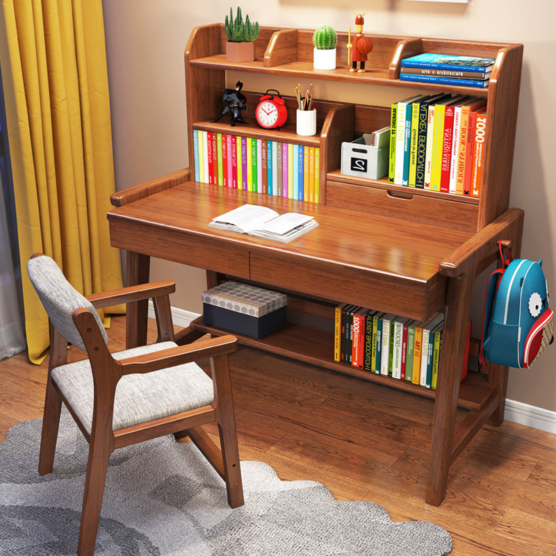 书桌实木书架一体桌子卧室简约家用小学生写字台可升降儿童学习桌,玩具/童车/益智/积木/模型,毛绒/玩偶/公仔/布艺类玩具,淘宝优惠券,粉丝福利购,淘宝优惠卷