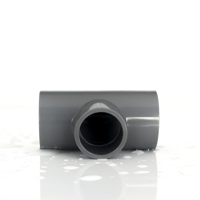 台塑PVC变径三通 UPVC塑料水管件 pvc变径异径三通110*75