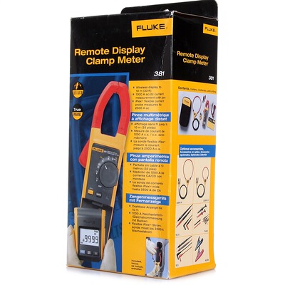 美国福禄克FLUKE381数字交直流钳形表F381/FLUKE376/F376电流表