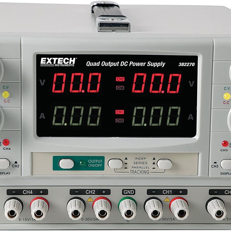 Extech 382270 Quad Output DC 电源模块