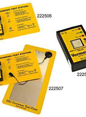 美国Vermason222504/222506/222507手腕带和工鞋接地测试仪