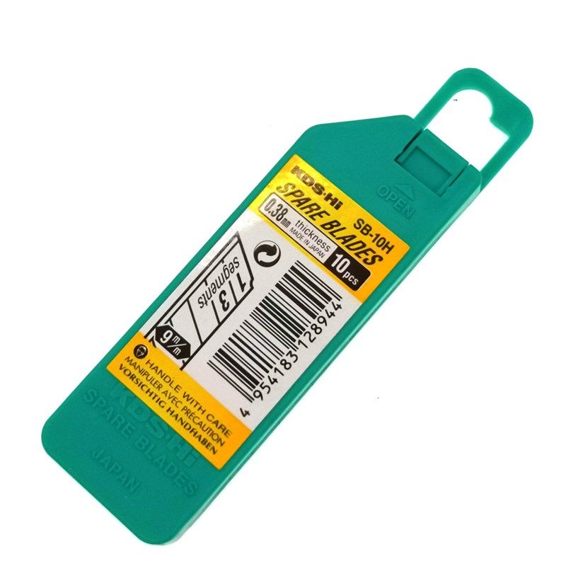 日本KDS 小号9mm美工刀 裁墙纸刀 文具刀 介刀 备用刀片 SB-10H,清洗/食品/商业设备,洗车机,淘宝优惠券,粉丝福利购,淘宝优惠卷