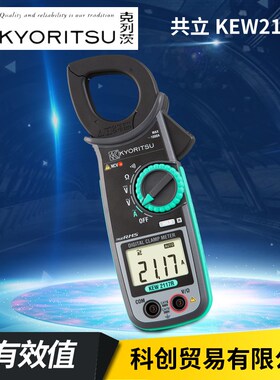 KYORITSU共立KEW2117R数字钳形表高精度钳型万用表钳式电流表2007