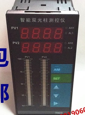 WSAT- TS823智能双光柱测控仪 数显示压力 液位 温度控制报警仪表