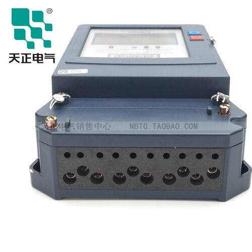 TENGEN天正 DTSF256 DSSF三相四线电子式多费率有功电能表峰谷