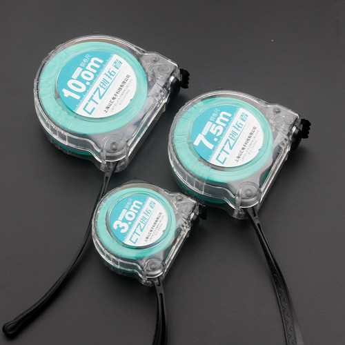 卷尺3/5/7.5/10米钢卷尺木工鲁班尺子高精度风水尺测量加厚米尺