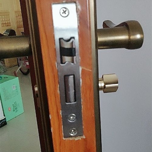 室内门木门房门配件小50  锁舌卧室门锁老门锁体 大50 58锁体