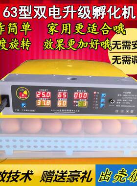 卵化器孵小鸡家用孵化箱小型孵化机全自动小型卵化箱卵化机浮暖
