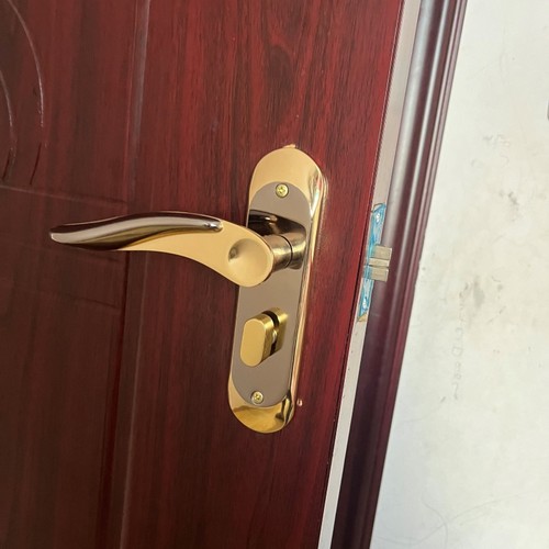 简约执手锁室内卧室单舌头门锁卫生间房间门把手简约实木房门锁具