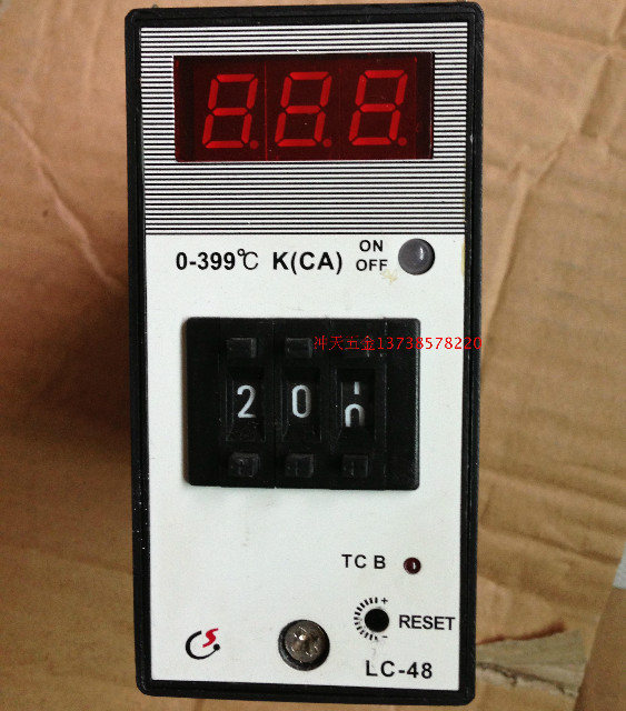 余姚三厂TDB/TCB温控仪LC-48拨码数显式温控器 K型0-399 此款停产