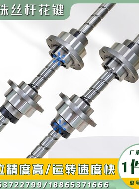 RBBY旋转RBLY5050滚珠丝杠花键DKG BKGJ1616 2020 2525 3232 4040