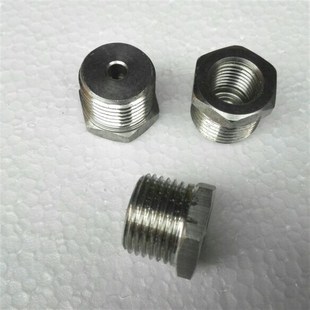 内螺纹 内m14 m14x1.5 1.5变4分外 外螺纹G1 不锈钢压力表接头