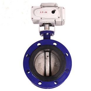 DN50 150 电动蝶阀D941X 200 125 100 恒安电动法兰蝶阀