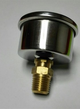 40~47mm 轴向压力表 CE EN837-1 CL.1.6% 0-60bar 900psi npt1/4