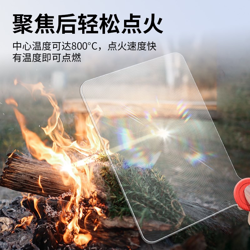 卡片式放大镜高清便携老花眼老人阅读读书户外随身手持多功能扩大