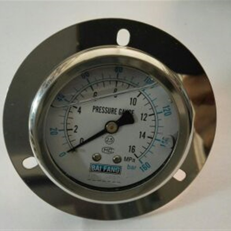 油压力表 压力16mpa/160bar 正面直径68 大圈89.5背后61 牙ZG1/4